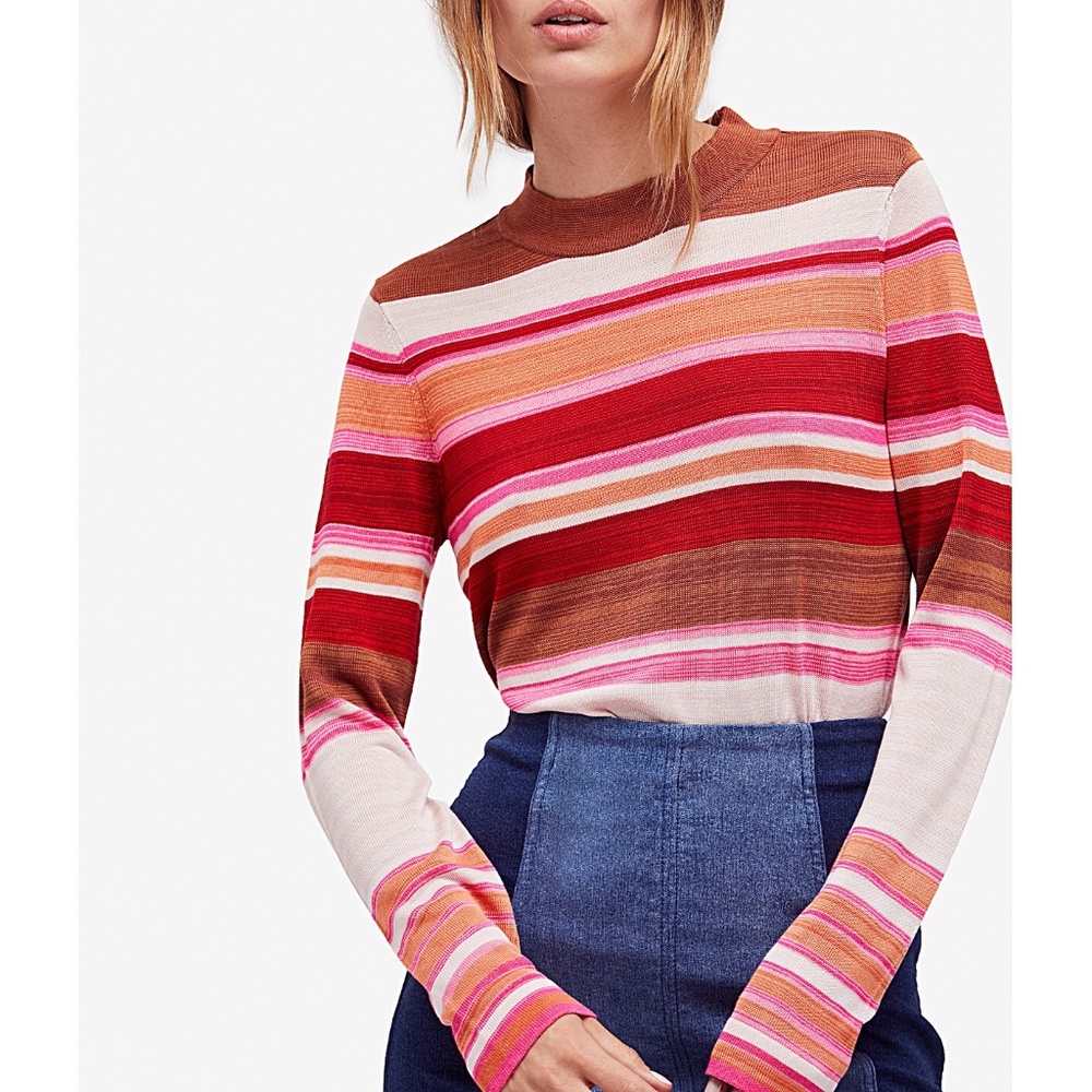 Free People Show Off Your Stripes Sweater